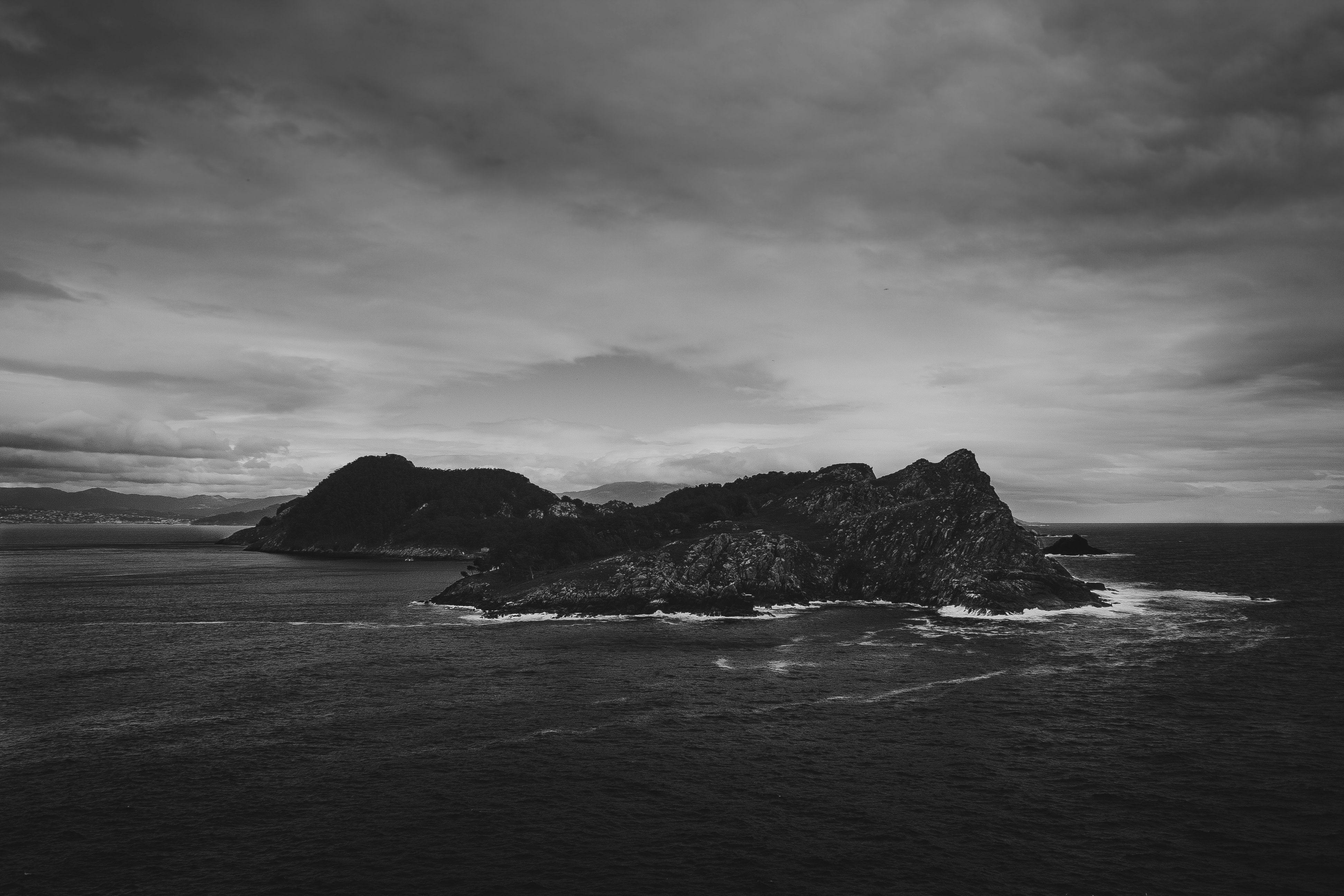 rock formations on sea